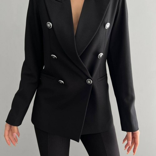 149234 TOPTAN SİYAH CEKET 149234 TOPTAN SİYAH CEKET toptan bayan giyim