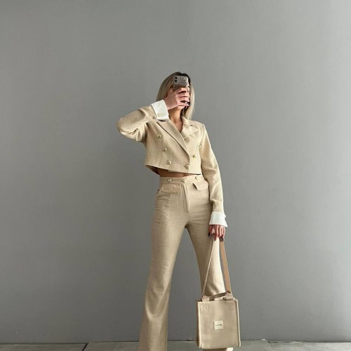 149241 TOPTAN BEJ PANTOLON TAKIM 149241 TOPTAN BEJ PANTOLON TAKIM toptan bayan giyim