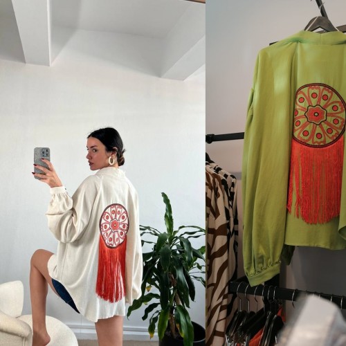 150523 TOPTAN YEŞİL CEKET toptan bayan giyim