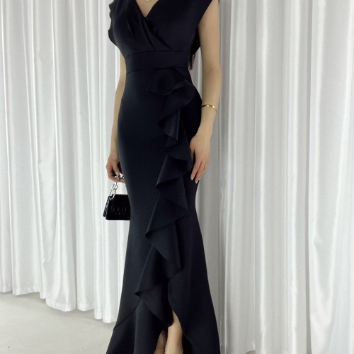 150743 TOPTAN SİYAH ELBİSE 150743 TOPTAN SİYAH ELBİSE toptan bayan giyim