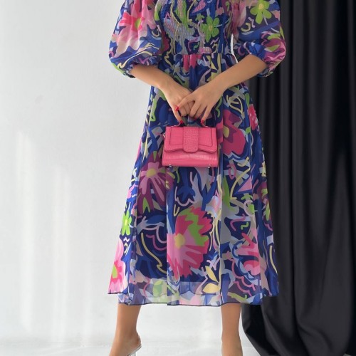 151547 TOPTAN DESENLİ ELBİSE 151547 TOPTAN DESENLİ ELBİSE toptan bayan giyim