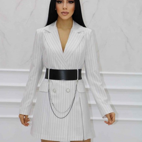 152065 TOPTAN BEYAZ ELBİSE toptan bayan giyim