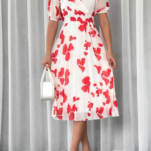 152468 TOPTAN DESENLİ ELBİSE 152468 TOPTAN DESENLİ ELBİSE toptan bayan giyim