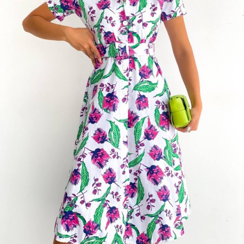 152483 TOPTAN DESENLİ ELBİSE 152483 TOPTAN DESENLİ ELBİSE toptan bayan giyim