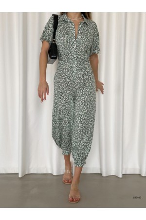 152674 patterned OVERALLS