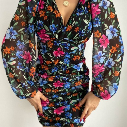 152823 TOPTAN DESENLİ ELBİSE 152823 TOPTAN DESENLİ ELBİSE toptan bayan giyim