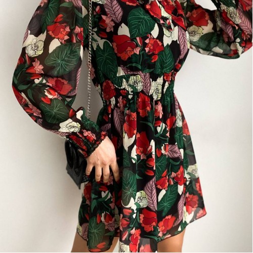 152825 TOPTAN DESENLİ ELBİSE 152825 TOPTAN DESENLİ ELBİSE toptan bayan giyim