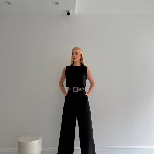 153003 TOPTAN SİYAH ELBİSE toptan bayan giyim