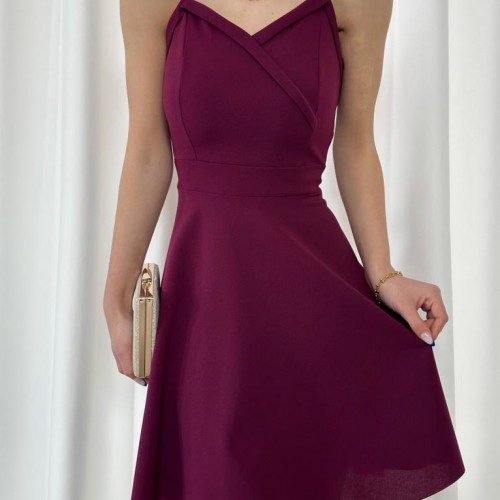 153255 TOPTAN MOR ELBİSE 153255 TOPTAN MOR ELBİSE toptan bayan giyim