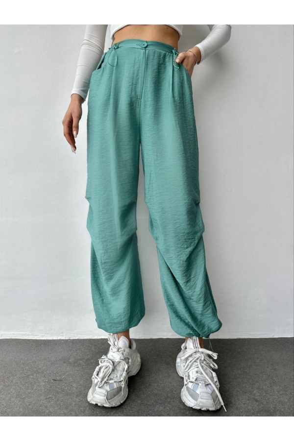 153575 turquoise TROUSERS