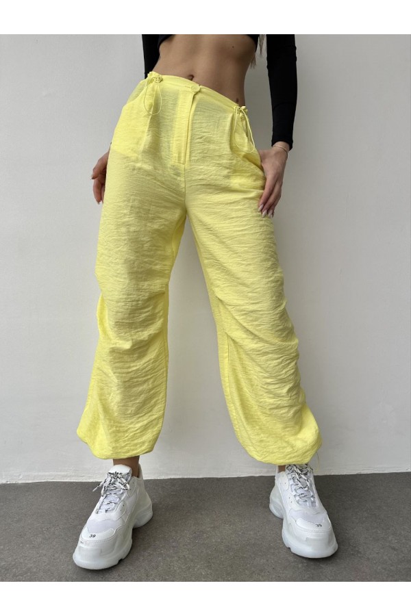 153576 yellow TROUSERS