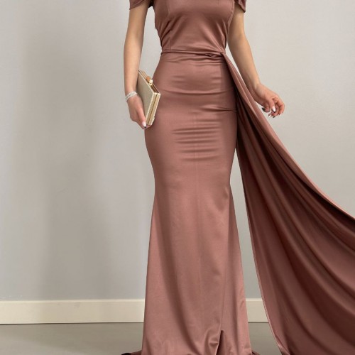 153686 TOPTAN CAMEL ELBİSE 153686 TOPTAN CAMEL ELBİSE toptan bayan giyim