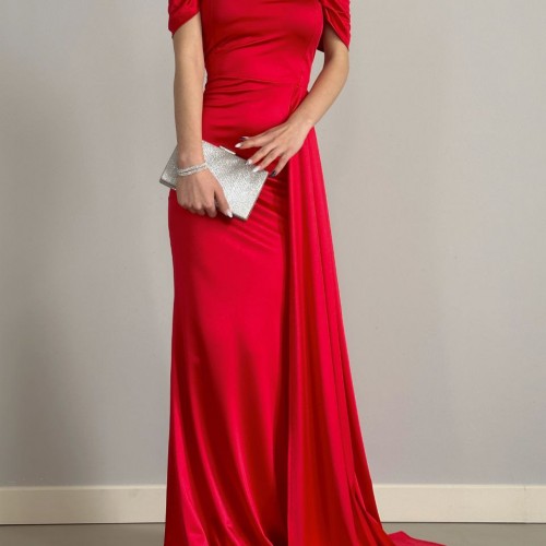 153690 TOPTAN KIRMIZI ELBİSE 153690 TOPTAN KIRMIZI ELBİSE toptan bayan giyim