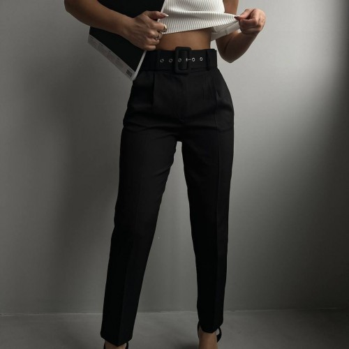 153715 TOPTAN SİYAH PANTOLON 153715 TOPTAN SİYAH PANTOLON toptan bayan giyim