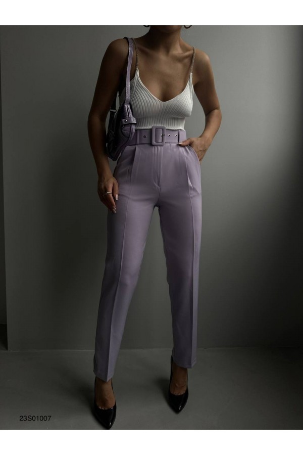 153716 lilac TROUSERS
