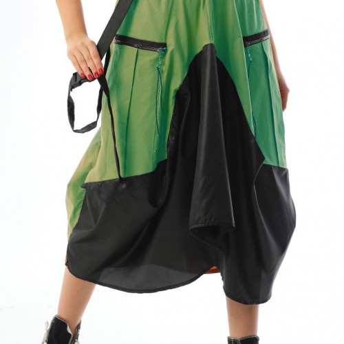 153874 TOPTAN HAKİ ŞALVAR toptan bayan giyim