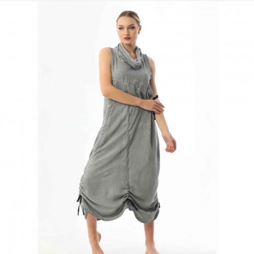 153877 TOPTAN GRİ ELBİSE 153877 TOPTAN GRİ ELBİSE toptan bayan giyim