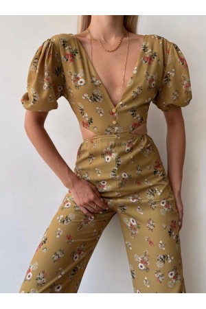 153963 patterned OVERALLS