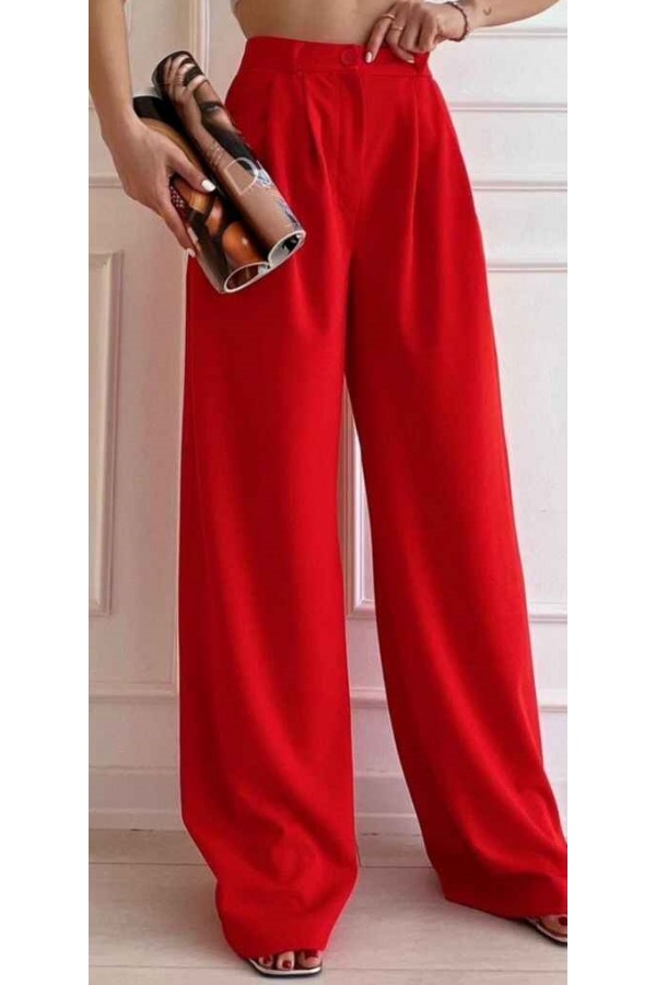 154097 red TROUSERS