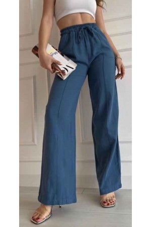 154106 Navy blue TROUSERS