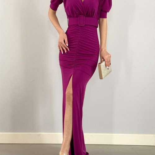 154124 TOPTAN MÜRDÜM ELBİSE 154124 TOPTAN MÜRDÜM ELBİSE toptan bayan giyim