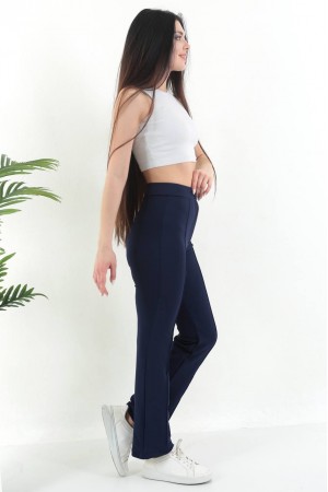 154180 Navy blue TROUSERS