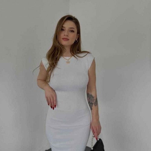 154219 TOPTAN BEYAZ ELBİSE 154219 TOPTAN BEYAZ ELBİSE toptan bayan giyim