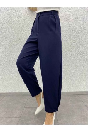 154529 Navy blue TROUSERS