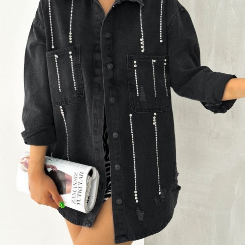 154534 TOPTAN SİYAH CEKET 154534 TOPTAN SİYAH CEKET toptan bayan giyim