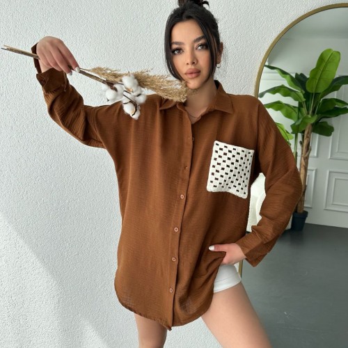 154840 TOPTAN TABA GÖMLEK 154840 TOPTAN TABA GÖMLEK toptan bayan giyim