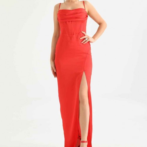 155228 TOPTAN NAR ÇİÇEĞİ ABİYE toptan bayan giyim