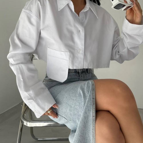 156064 TOPTAN BEYAZ GÖMLEK 156064 TOPTAN BEYAZ GÖMLEK toptan bayan giyim