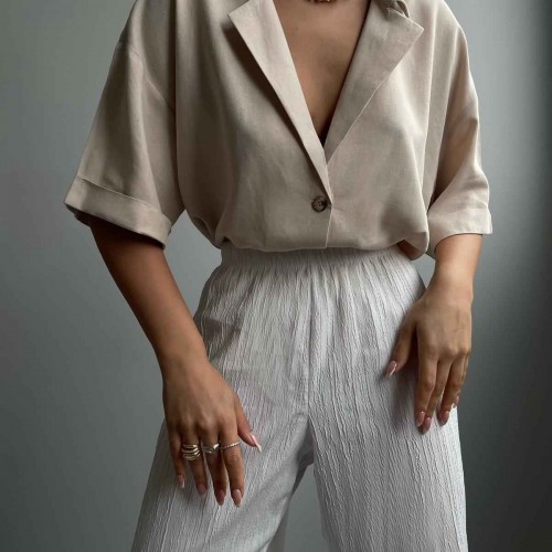 156084 TOPTAN BEJ GÖMLEK toptan bayan giyim