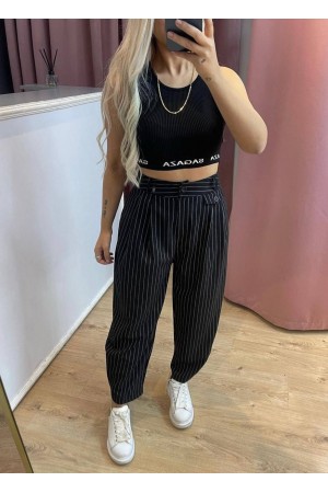 156280 striped TROUSERS
