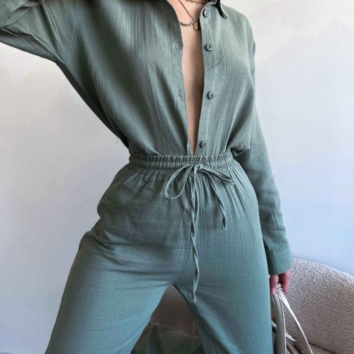 156352 TOPTAN MİNT PANTOLON TAKIM 156352 TOPTAN MİNT PANTOLON TAKIM toptan bayan giyim