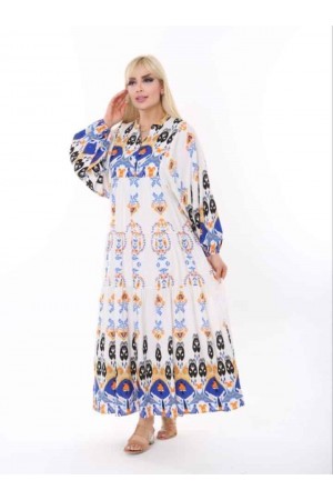 156381 patterned DRESS
