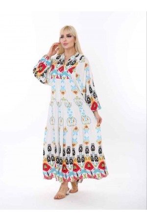 156391 patterned DRESS