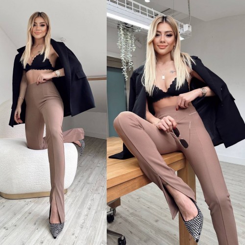 157530 coffee LEGGINGS