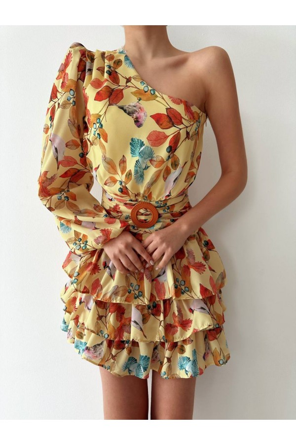 158029 patterned DRESS