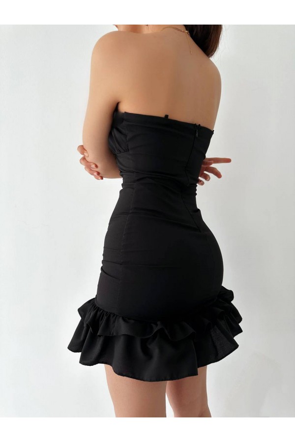 158162 черный Вечернее платье