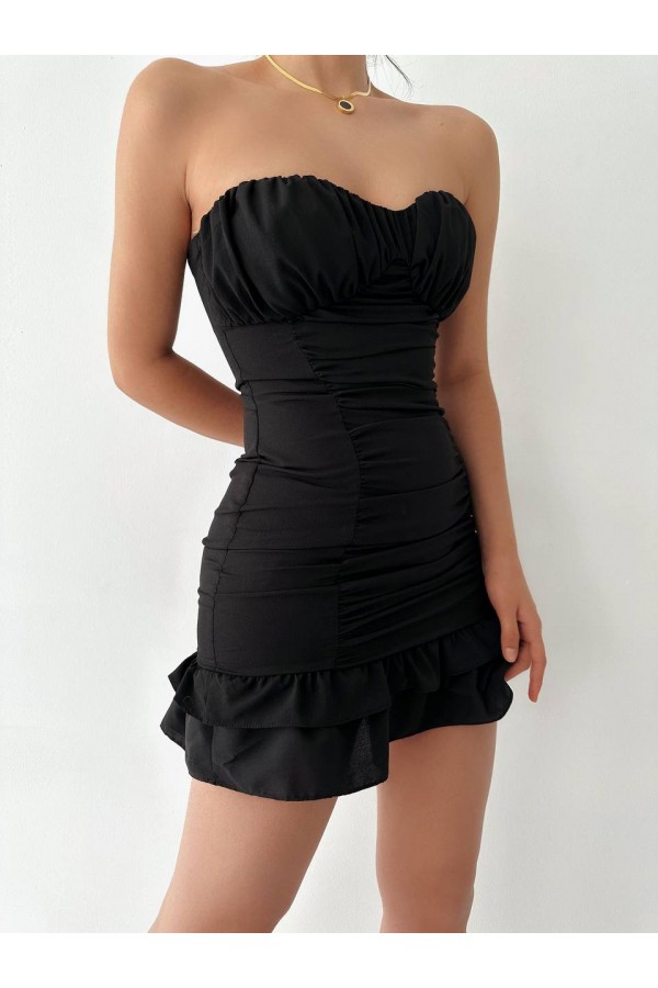 158162 чорний Вечірня сукня