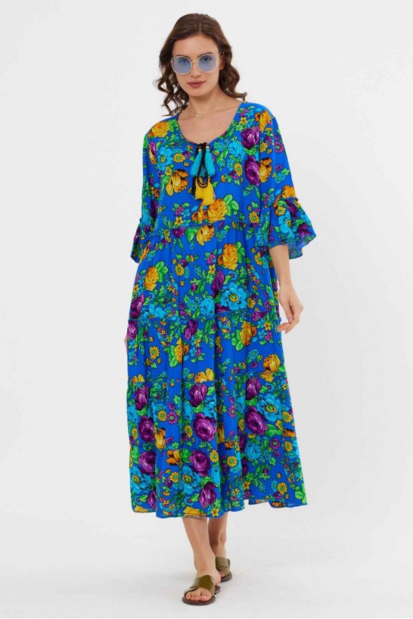159512 patterned DRESS