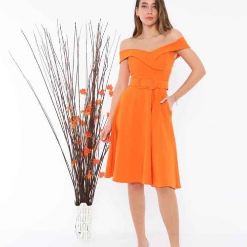 159793 TOPTAN ORANGE ABİYE 159793 TOPTAN ORANGE ABİYE toptan bayan giyim