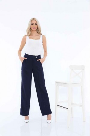159834 Navy blue TROUSERS