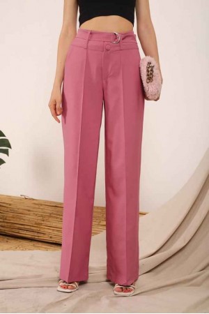 159836 dried rose TROUSERS