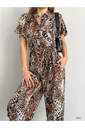 159877 patterned OVERALLS