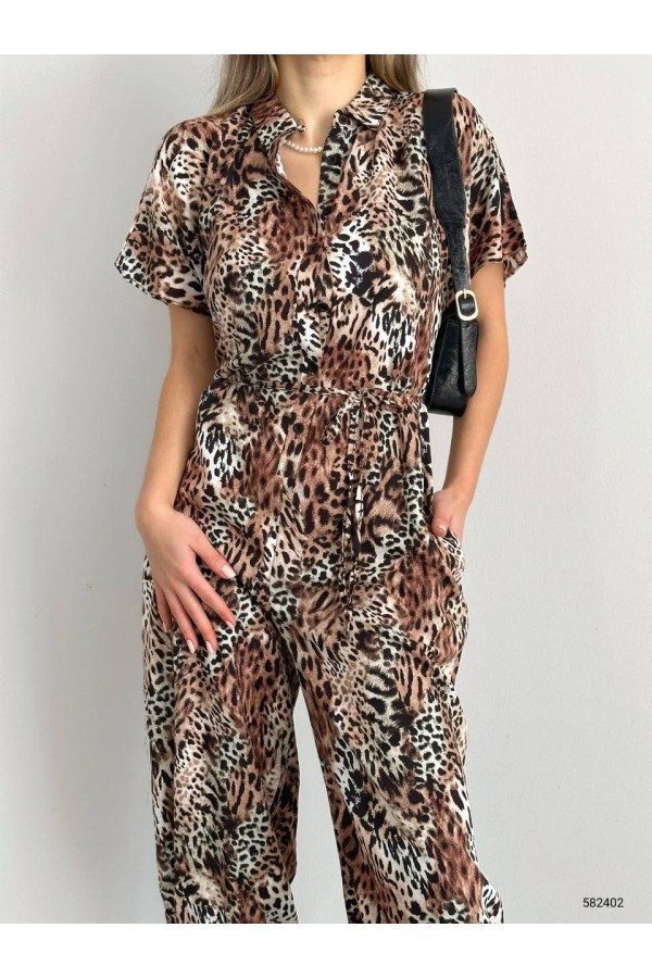 159877 patterned OVERALLS