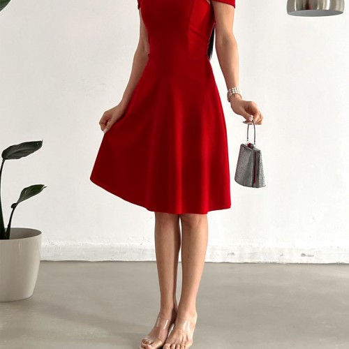 159897 TOPTAN KIRMIZI ABİYE 159897 TOPTAN KIRMIZI ABİYE toptan bayan giyim