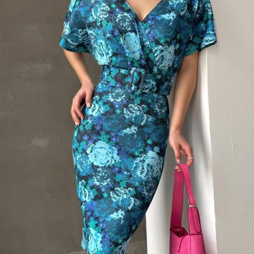 159936 TOPTAN DESENLİ ABİYE toptan bayan giyim