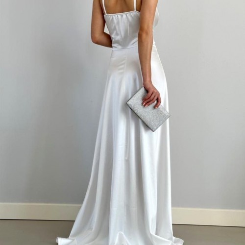 160002 TOPTAN BEYAZ ABİYE toptan bayan giyim